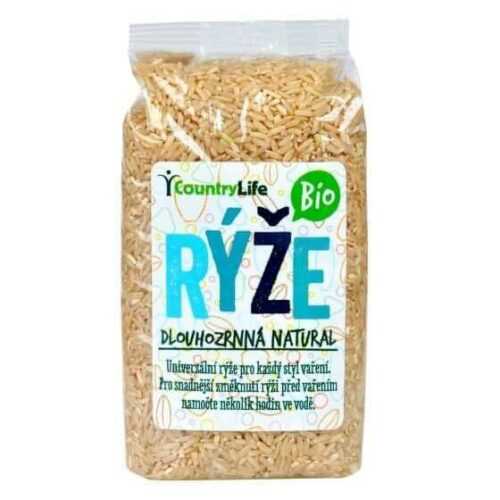 Country Life Rýže dlouhozrnná natural BIO 500 g