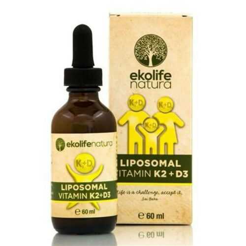 Ekolife Natura Liposomal Vitamin K2 + D3 60 ml