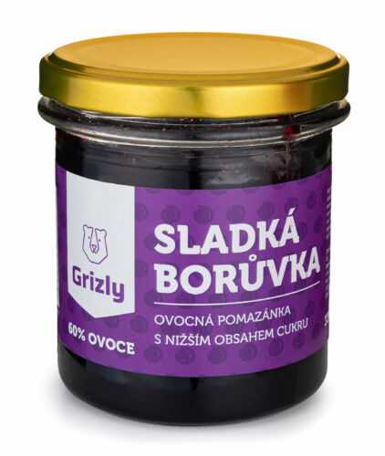 GRIZLY Džem Sladká borůvka 330 g