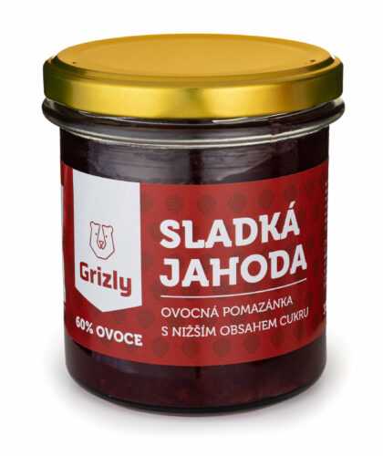 GRIZLY Džem Sladká jahoda  330 g