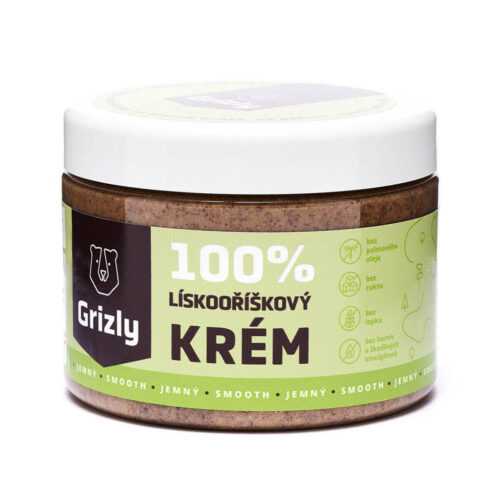 GRIZLY Lískooříškové máslo jemné 500 g