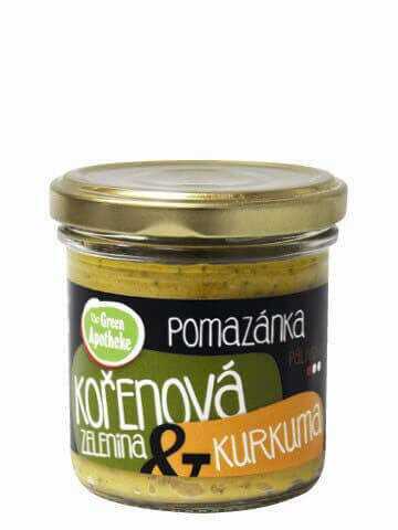 Green Apotheke Pomazánka kořenová zelenina a kurkuma 140 g