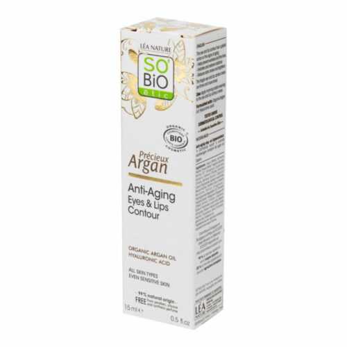 Krém na okolí očí a rtů 15 ml BIO Anti-Age Precieux Argan   SO’BiO étic So’Bio étic