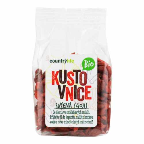 Kustovnice cizí sušená - goji 100 g BIO   COUNTRY LIFE Country Life