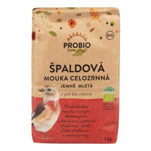 Mouka špaldová celozrnná jemně mletá 1 kg BIO   PROBIO Pro-bio