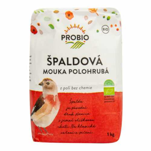 Mouka špaldová polohrubá 1 kg BIO   PROBIO Pro-bio