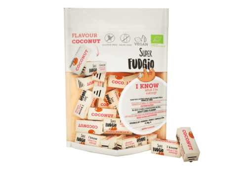 Super Fudgio Veganské karamely – kokos BIO 150 g