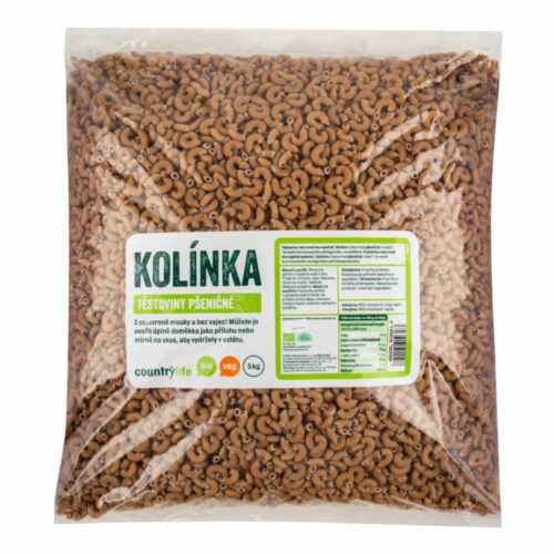 Těstoviny kolínka pšeničná 5 kg BIO   COUNTRY LIFE Country Life