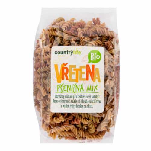 Těstoviny vřetena pšeničná mix 400 g BIO   COUNTRY LIFE Country Life