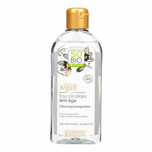 Voda micelární 200 ml BIO Anti-Age  Precieux Argan   SO’BiO étic So’Bio étic