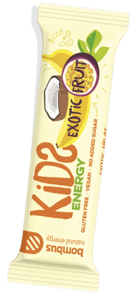 Bombus Kids Energy 40g - Exotic fruit