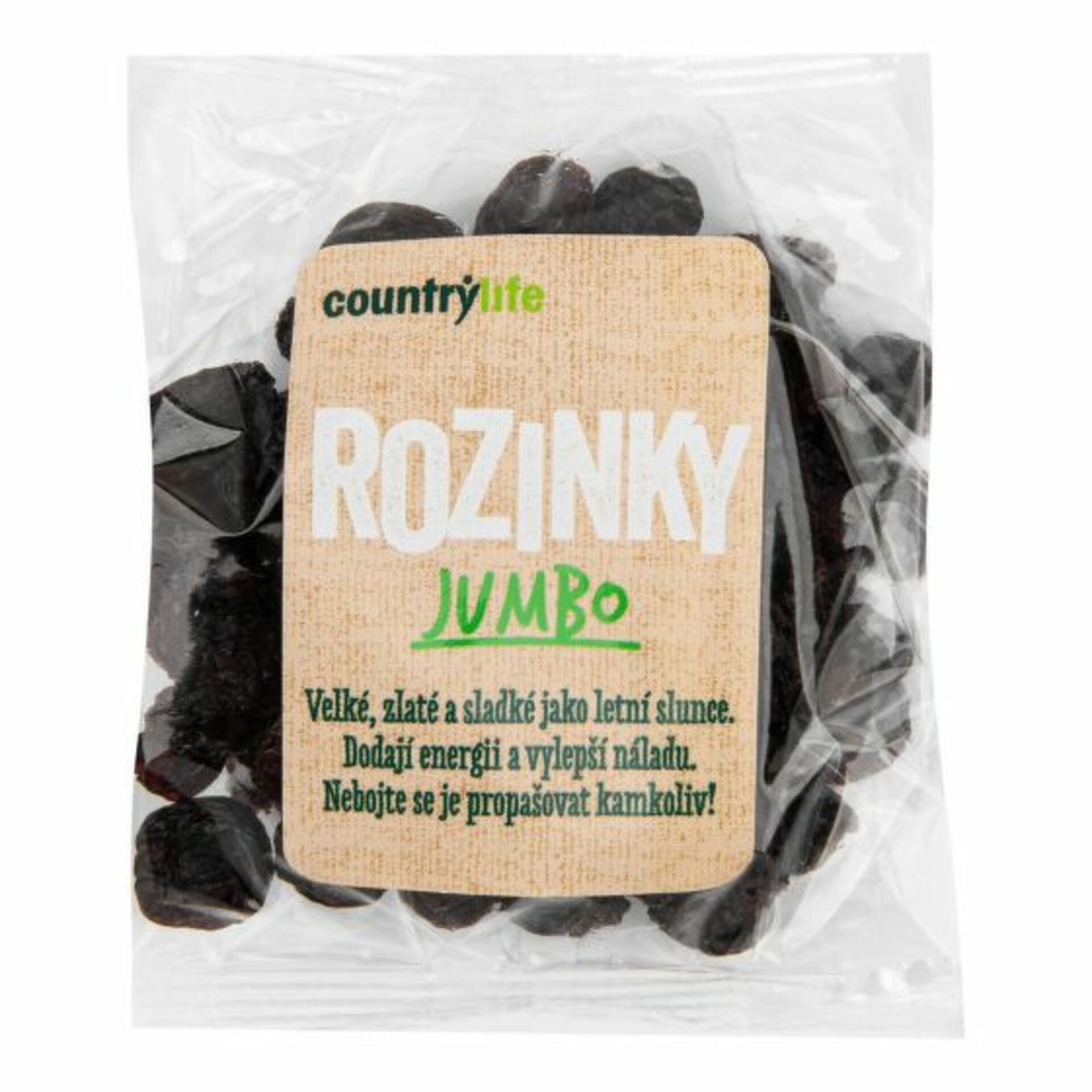 Country Life Rozinky jumbo 100 g