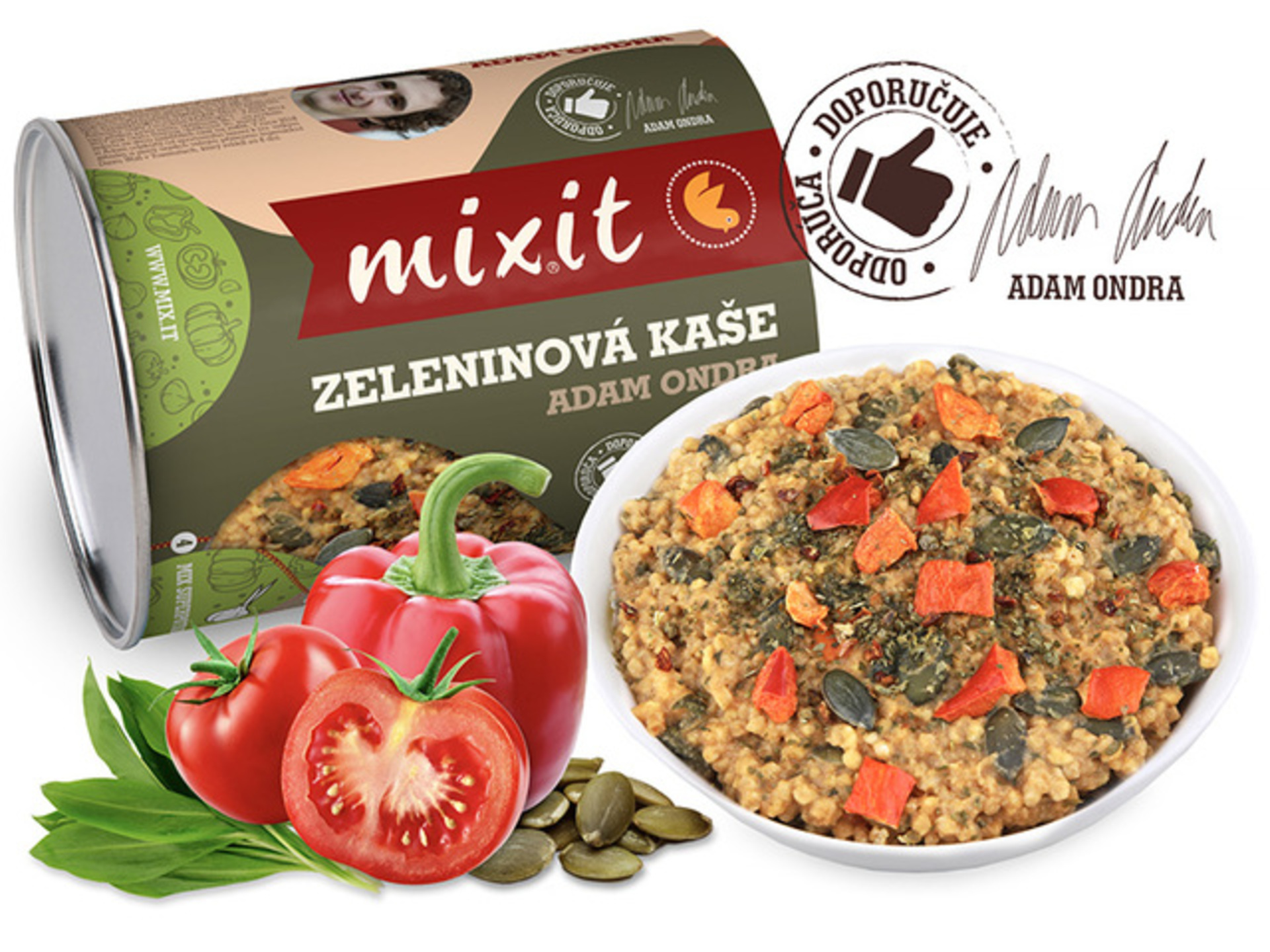 Mixit Zeleninová kaše Adama Ondry 250 g