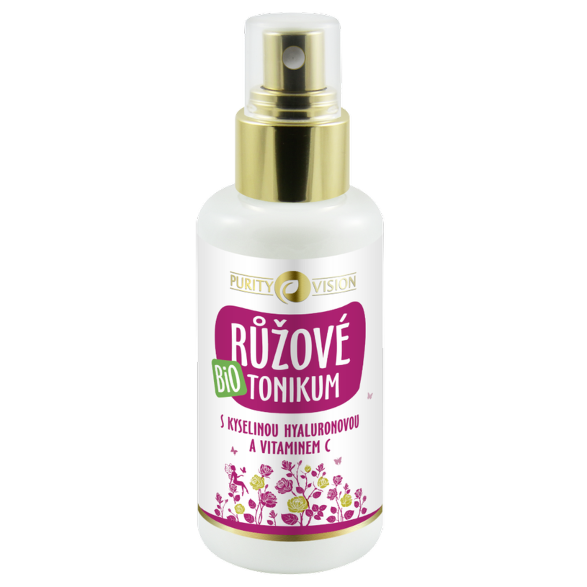 Purity Vision Růžové tonikum BIO 100 ml