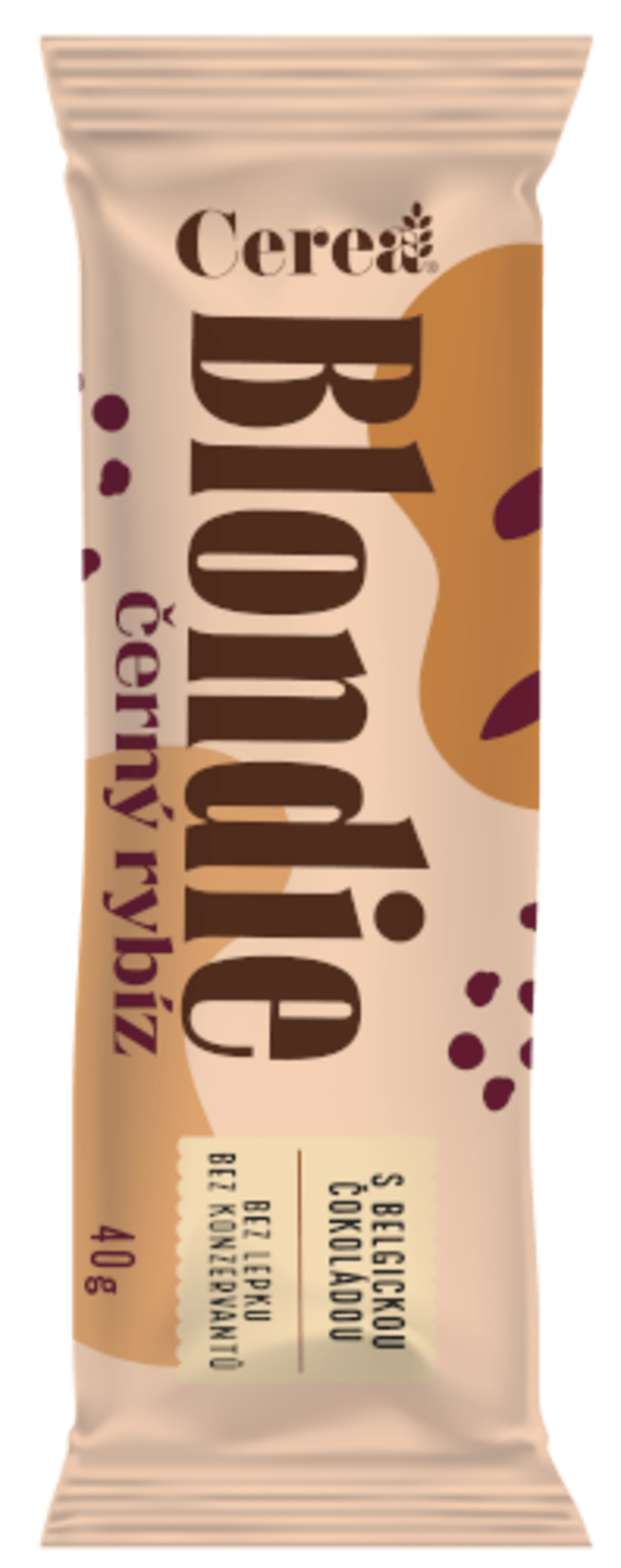 Cerea Blondie gluten free černý rybíz 40 g - expirace