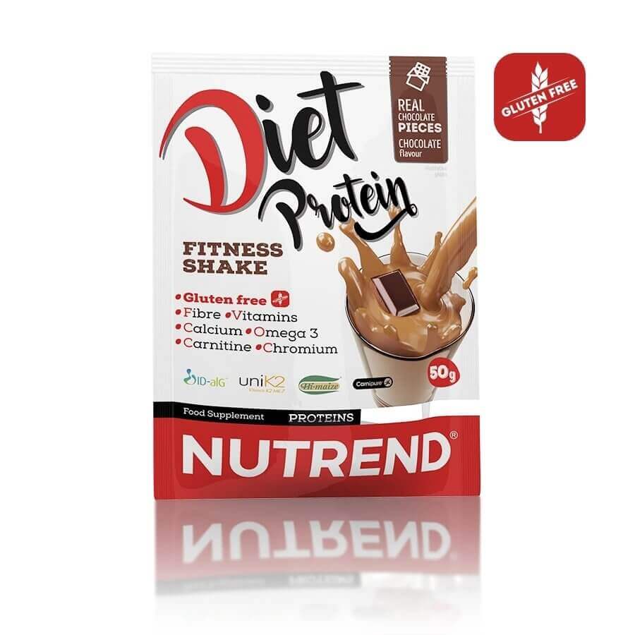 Nutrend Diet protein 50 g - jahoda expirace