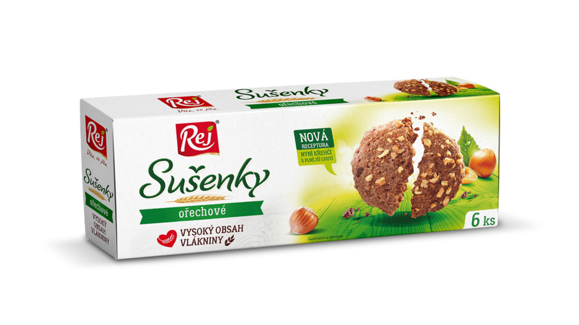 Rej Sušenky ořechové 120 g