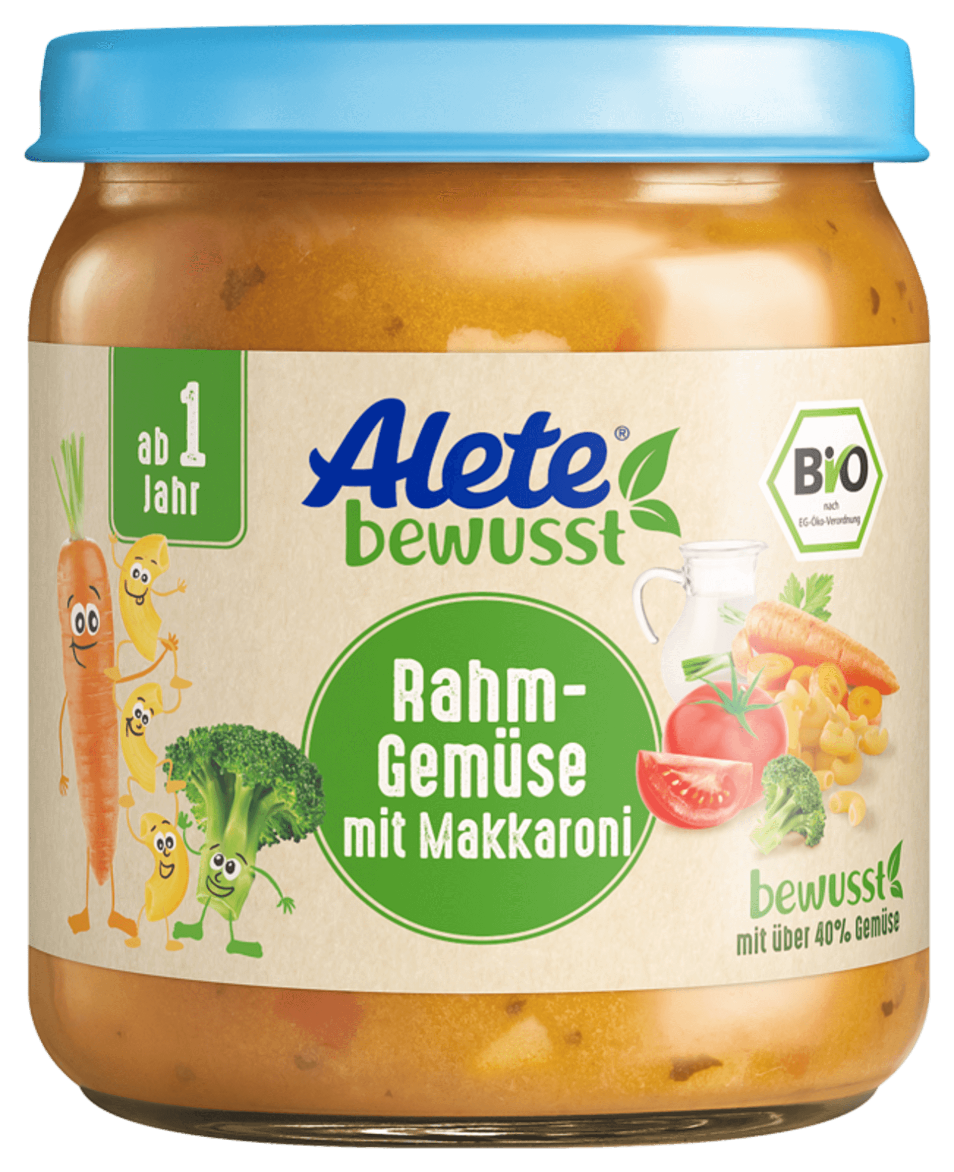 Alete zelenina s makarony a smetanou BIO 250 g - expirace