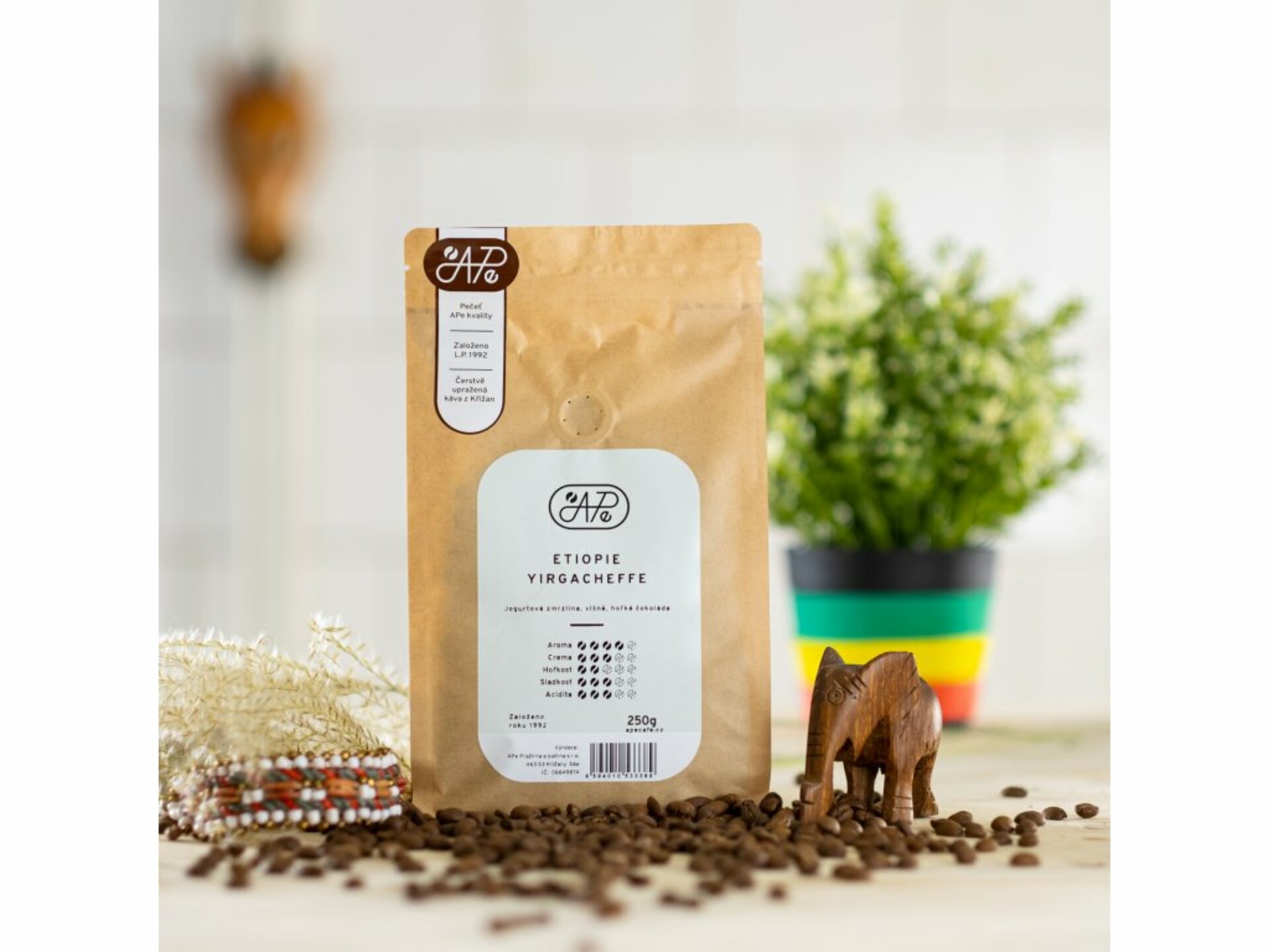 Apecafé Káva Etiopie - Yigacheffe 250 g