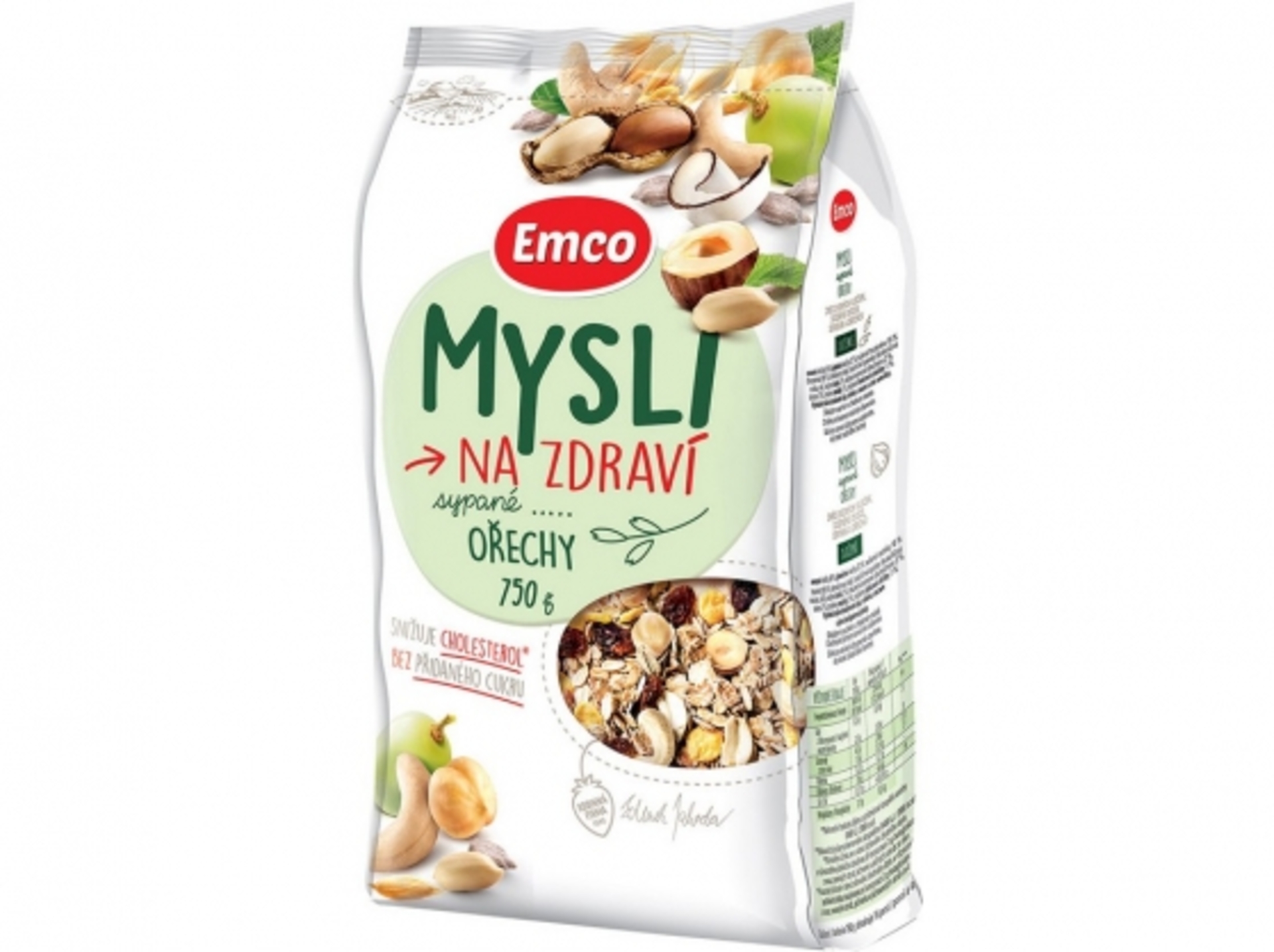 Emco Mysli - Sypané s oříšky 750 g - expirace