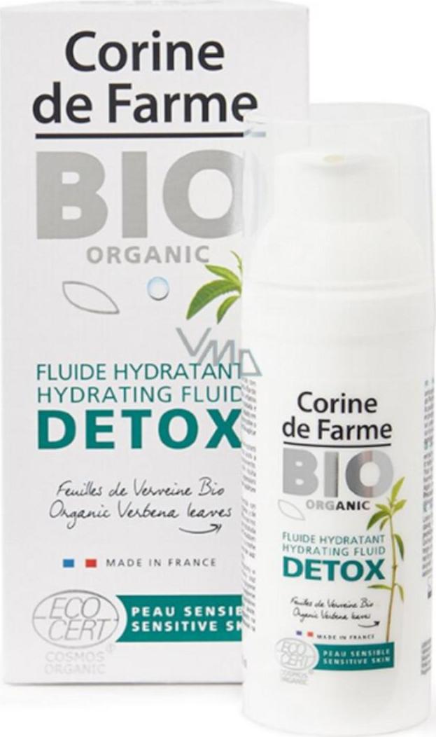 Corine de Farme Hydratační bio pleťový krém DETOX 50 ml