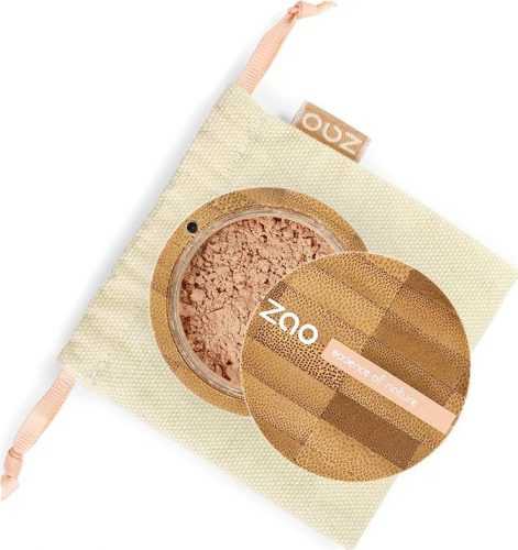 ZAO Hedvábný minerální make-up 504 Neutral Beige 15 g bambusový obal