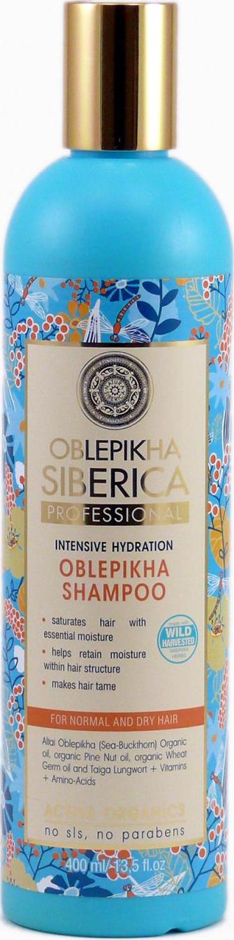 Natura Siberica Rakytníkový šampon pro normální a suché vlasy 400 ml