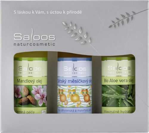 Saloos Dárková sada mandlový & dětský měsíčkový & aloe vera 1 ks