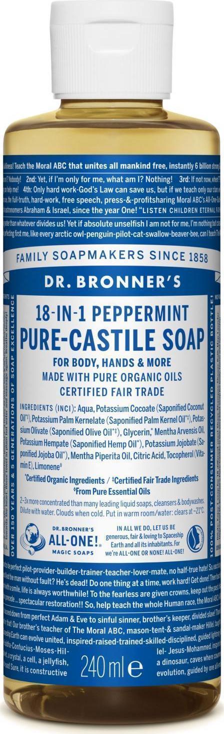 Dr. Bronner's Tekuté universální mýdlo ALL-ONE!