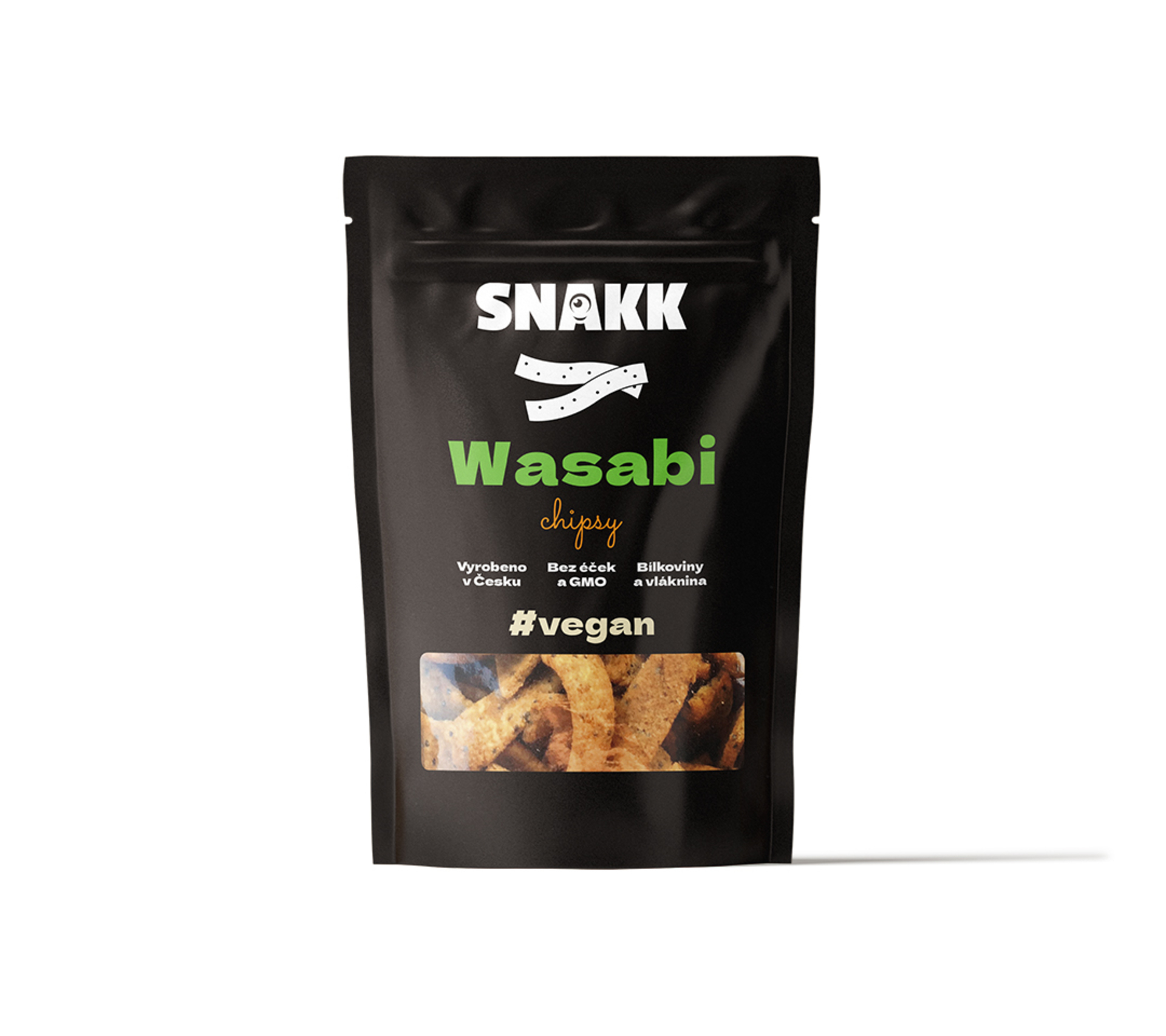 Snakk Wasabi chipsy 70 g