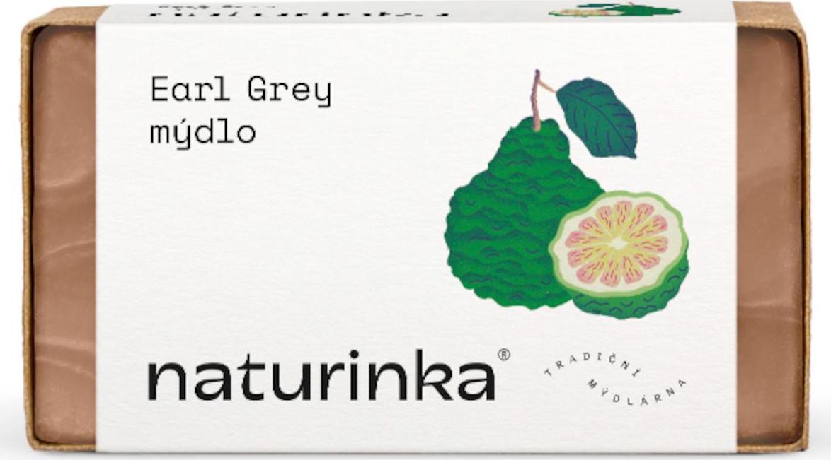 Naturinka Earl Grey mýdlo 110g