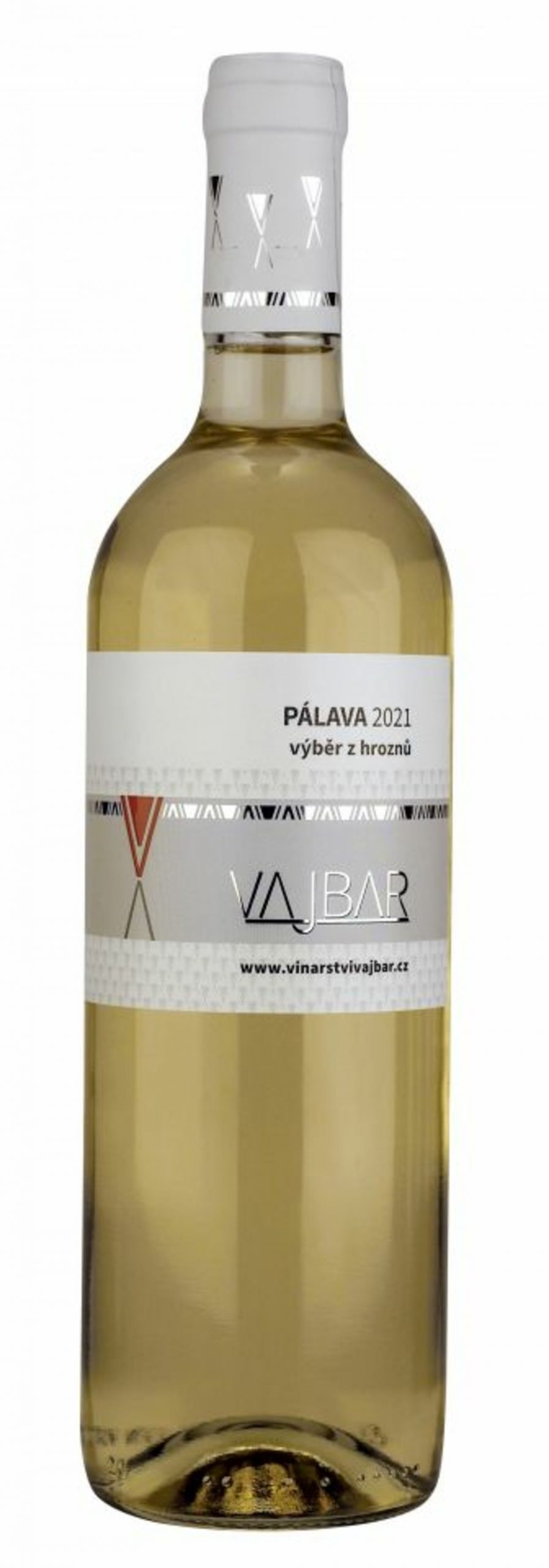 Vajbar Pálava výběr z hroznů 2021 polosladké 750 ml