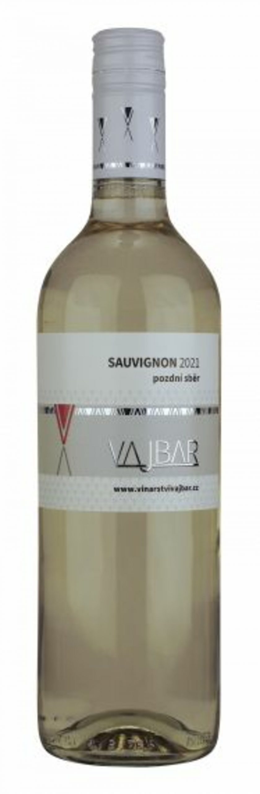 Vajbar Sauvignon jakostní víno s přívlastkem pozdní sběr 2021 suché 750 ml