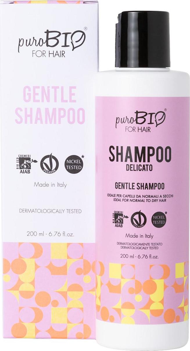 puroBIO cosmetics for Hair Šampon pro jemné vlasy 200 ml