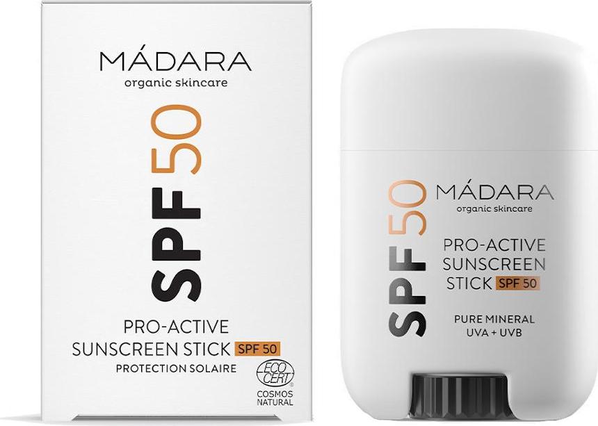 MÁDARA Pro-Active Opalovací krém SPF 50