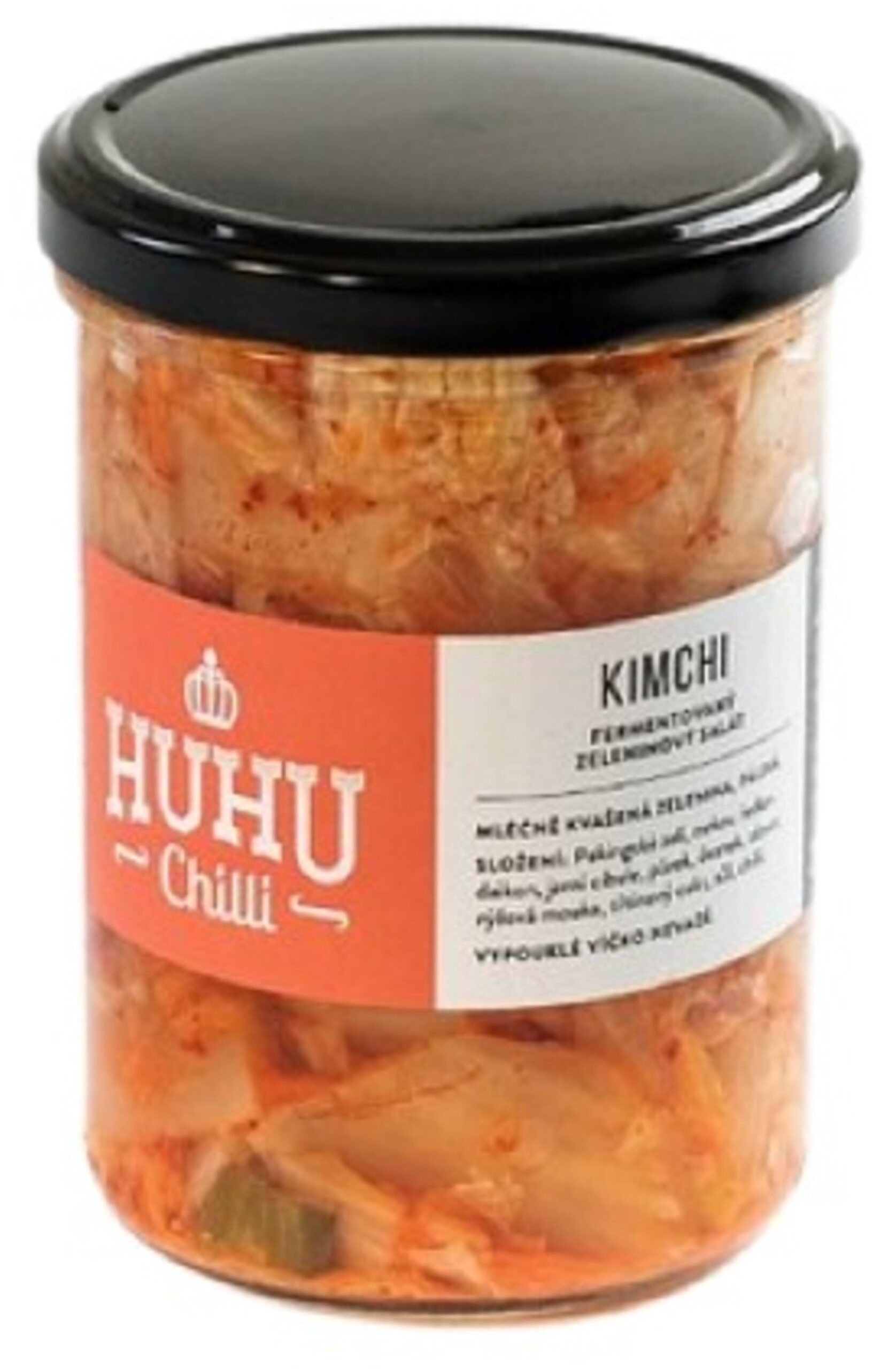 Huhu Chili Kimchi se sojovkou 395g expirace