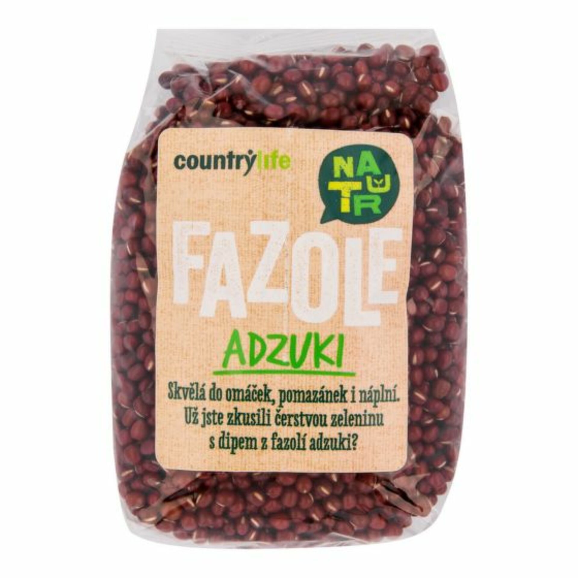 Country Life Fazole adzuki 500 g expirace