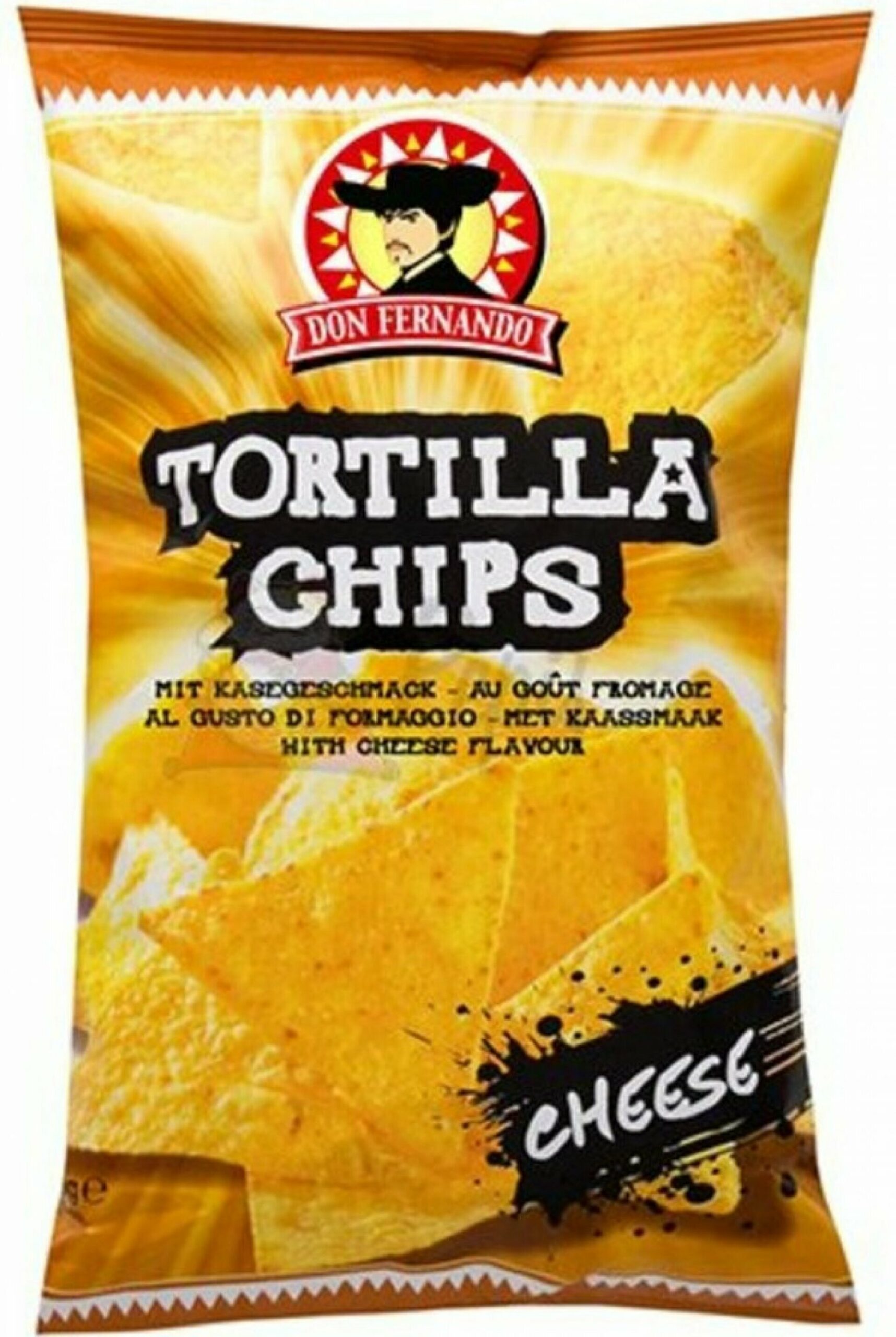 Don Fernando Tortilla Chips sýrové 200 g expirace