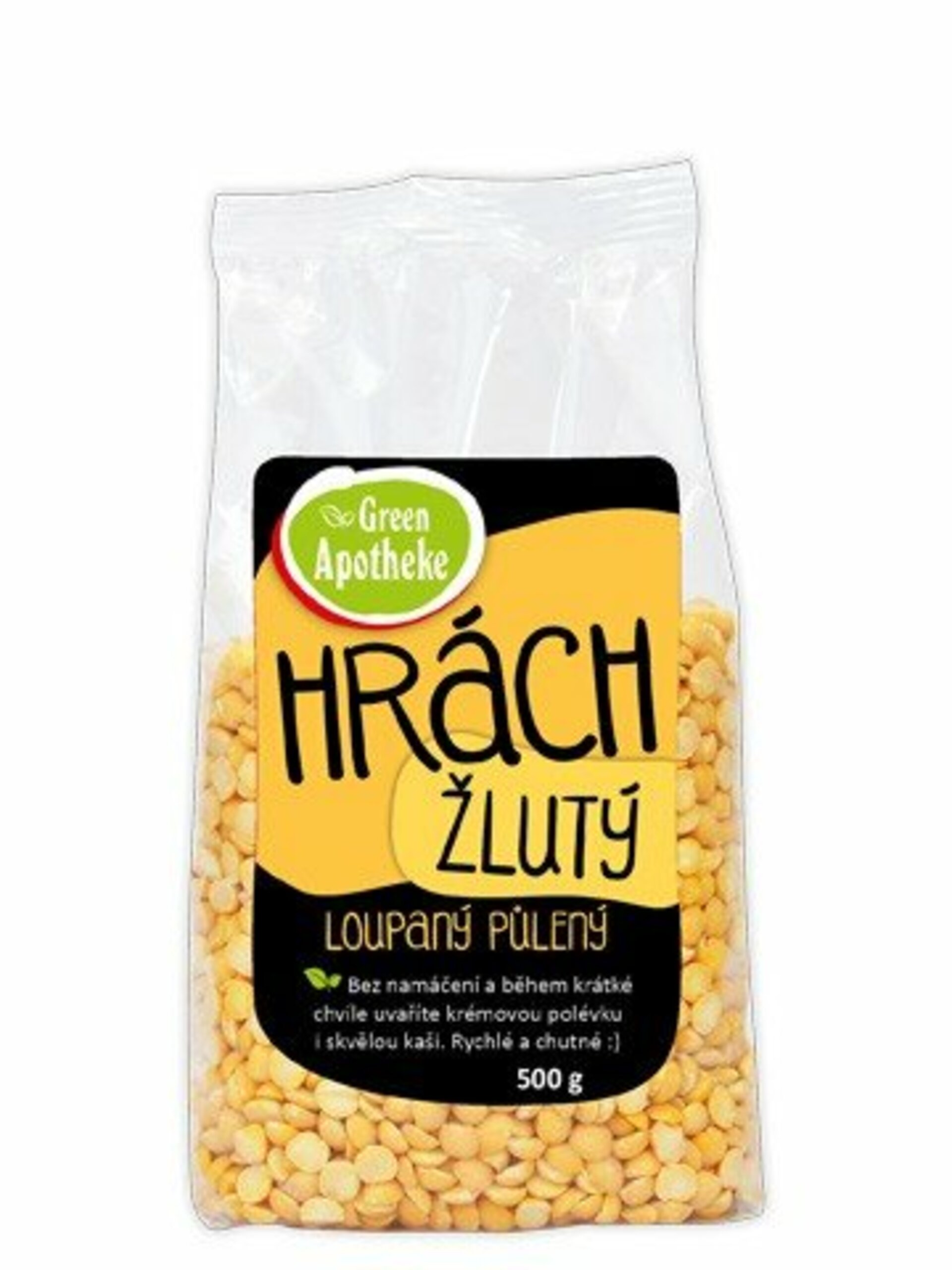 Green Apotheke Hrách žlutý loupaný půlený 500 g