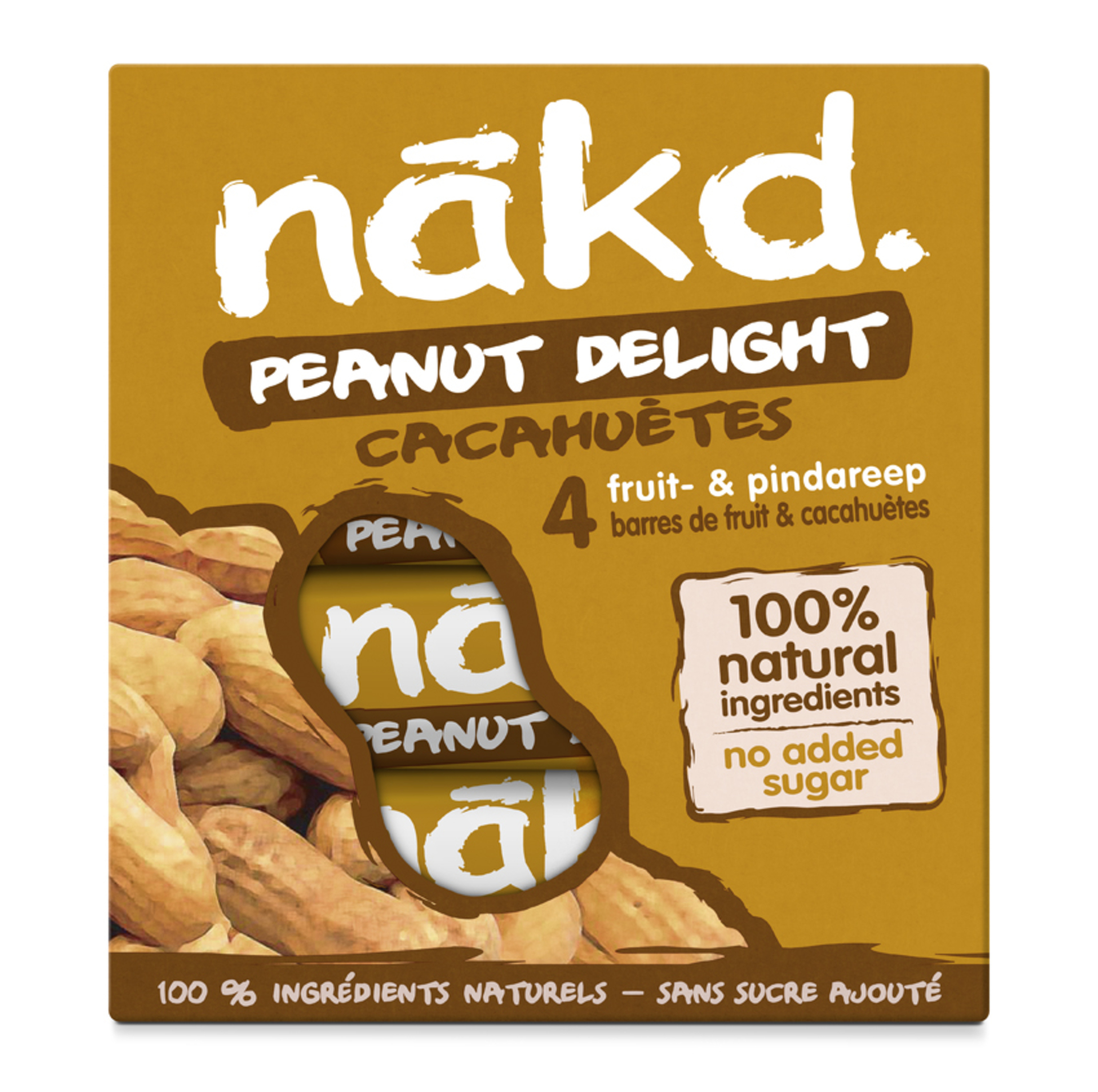 Nakd Peanut delight 4 x 35 g - expirace