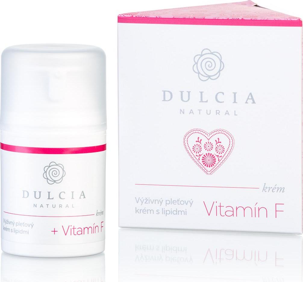 DULCIA natural Výživný pleťový krém s lipidy a vitamínem F 50 ml