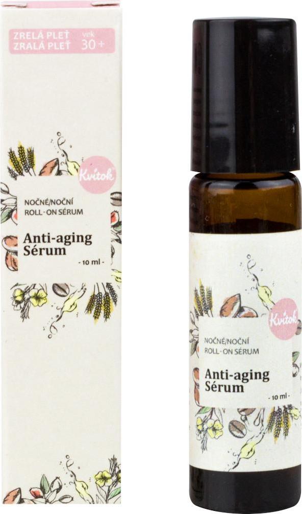 Kvitok Noční roll-on sérum anti age 30+ 10 ml