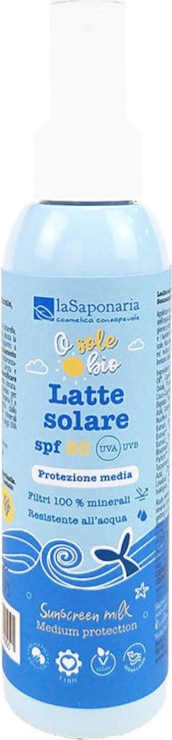 laSaponaria Opalovací mléko SPF 20 BIO 125 ml