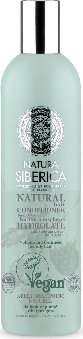 Natura Siberica Balzám pro mastné vlasy - Objem a svěžest 400 ml