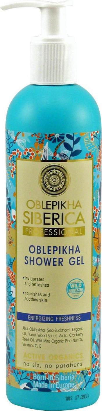 Natura Siberica Rakytníkový sprchový gel Energie a osvěžení 400 ml