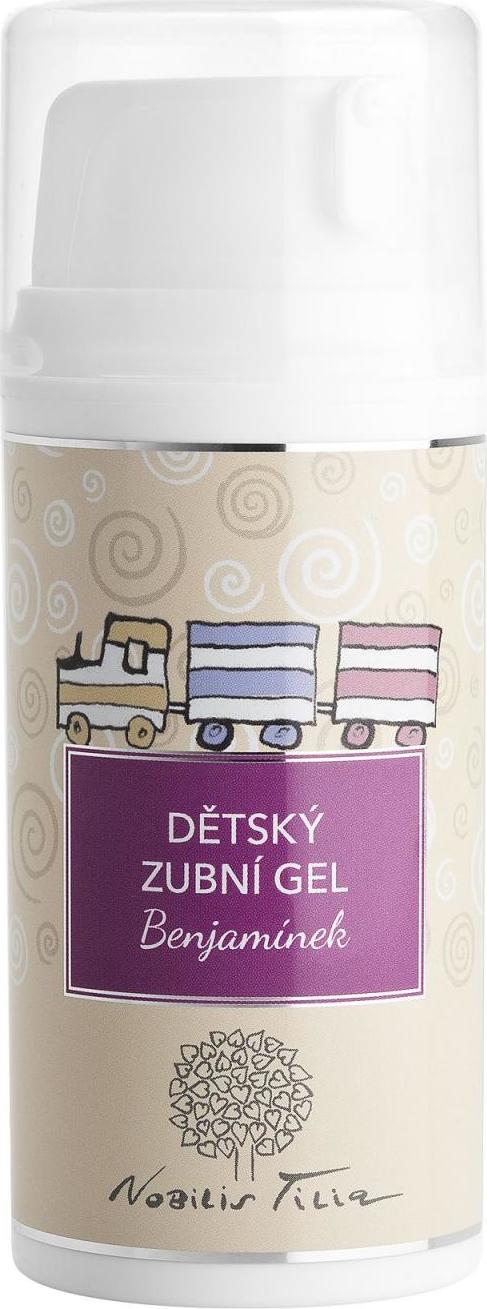 Nobilis Tilia Dětský zubní gel Benjamínek 100 ml