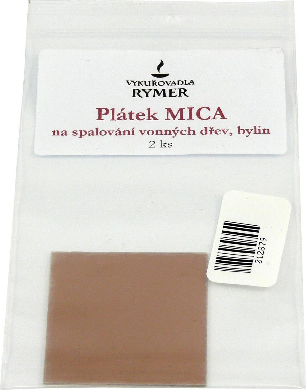 Vykuřovadla Rymer Plátek mica 2 ks