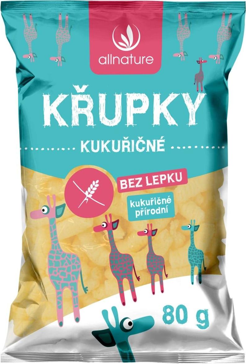 Allnature Kukuřičné křupky 80 g