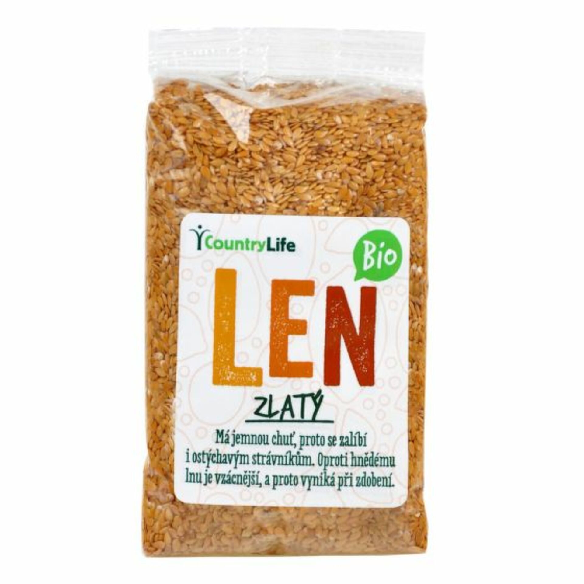 Country Life Len Zlatý BIO 300 g expirace