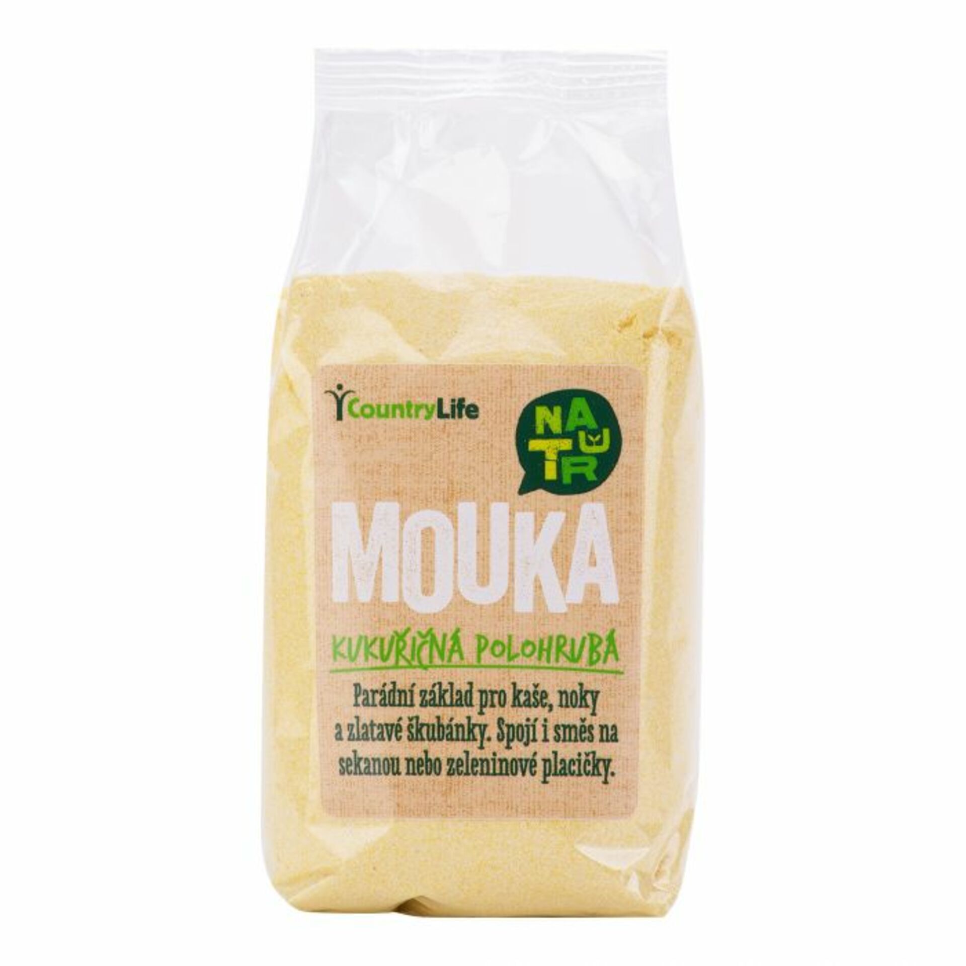 Country Life Mouka kukuřičná polohrubá 400 g expirace